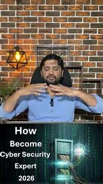 How To Become Cyber Security Expert in 2026 #roadmap #cybersecurity #2026 #technology