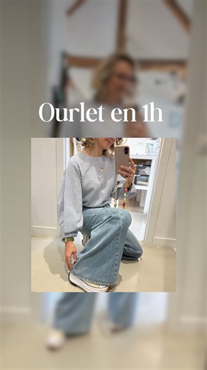 Tu viens d’acheter LE jean parfait… sauf que niveau longueur, on repassera 😅 Parce que non, je n’ai pas les jambes d’Adriana Karembeu. J’avais 1h devant moi et surtout envie de le porter tout de suite. Mais hors de question de perdre ce joli ourlet d’origine que j’adore 💙 Alors je te montre comment faire un ourlet en gardant l’ourlet d’origine : ✔️ on épingle ✔️ on mesure ✔️ on plie ✔️ on coud au plus près ✔️ et magie… la bonne longueur sans perdre le style ✂️ Une astuce simple qui change tout