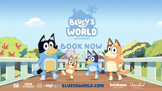 184K views · 2.4K reactions | The day has come, Bluey's World tickets are on sale. Hooray!  For more info and to book tickets - blueysworld.com Visit Queensland, Australia Visit Brisbane  | Bluey | Facebook