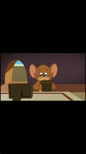 Tom and jerry all most fight. .................................................................. #y