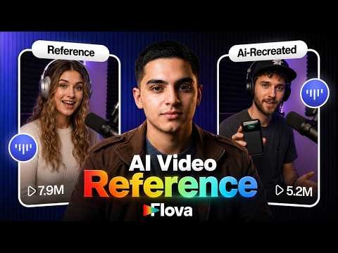I Recreated a 10M View TikTok Using Only Flova AI.