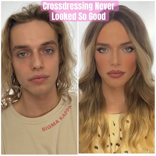 No words needed 💖#maletofemaletransformation #mtf #m2f