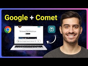 How to Use Google Search on the Perplexity's AI Comet Browser (2 in 1 Browser)