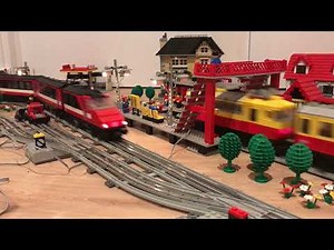 Lego 12v train layout 2023