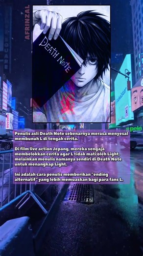 Ending alternatif Death Note untuk para Fans L | #deathnote #l
