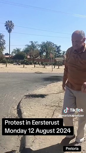 Protests in Eersterust: Chaos in Pretoria on Monday