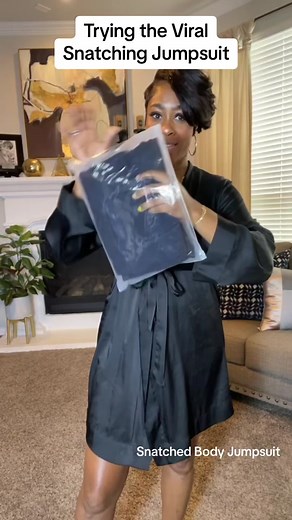 FINALLY got one of the TikTok Viral snatching body jumpsuits 🎉 #tiktokviraljumpsuit #viraljumpsuit #bodysculptingjumpsuit #bodysuit #snatchingjumpsuit #tryonhaul #fyp
