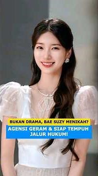 NOT A DRAMA, IS BAE SUZY MARRIED? #shorts #baesuzy
