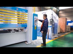 HARSLE HS-3000X1500 Steel Door Hot Press Machine | Heat Pressing Machine Tutorial