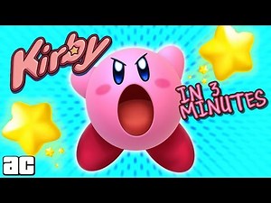 Kirby ALL Games in 3 Minutes! (Kirby Animated Story Recap)