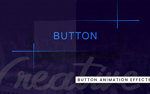 [HTML]创意按钮动画效果| CSS蛇边界动画