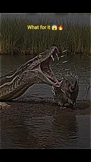 😱 Brave Porcupine vs Multiple Cobras | Wildlife Shorts #shorts