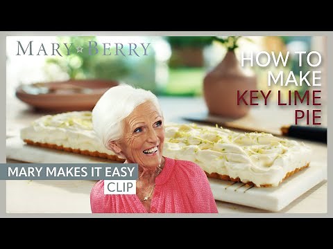 Classic American Key Lime Pie Recipe | Mary Makes It Easy | Mary Berry