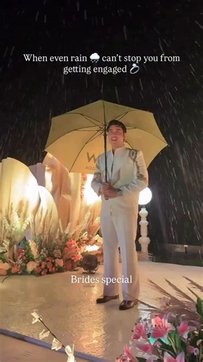 💍 The most beautiful shower of blessings ❤️ AND AN ENGAGEMENT THAT CAN’T BE FORGOTTEN ✨😍❤️ ✨ Makeup: @kritids 👰 Bride: @radhika_11kochhar 🤵 Groom: @rishabhjidani 📸 Shoot & Social Media: @shutterbug_mahak 🎊 Event Planned By: @innoceptstudio @beatsevents.delhi @jeetu_arora.29 💫 Styling: @sonaliiguptaofficial @stylestoriesbysonalii 🌸 Decor: @hashtageventsbyabhilashavats #brides_special #couple #couplegoals #love #rainy #goa #indianwedding | Brides Special