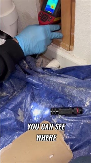 Home Warranty Won't Cover This Water Damage #WaterDamage #Shorts #PlumbingTips