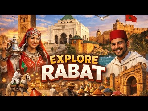 Rabat Morocco Walking Tour 4K 2026 🇲🇦 | Inside the Medina, Hassan Tower & Modern Capital Hidden Gems