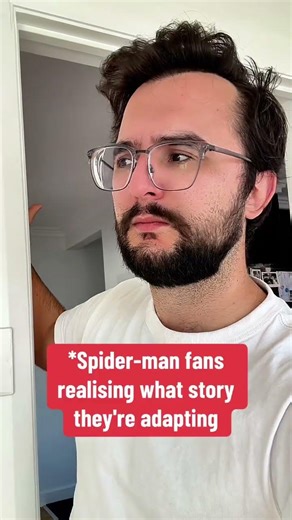 Why is Spider-Man in a cocoon? #spiderman