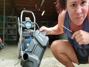 Power Washer detergent tank