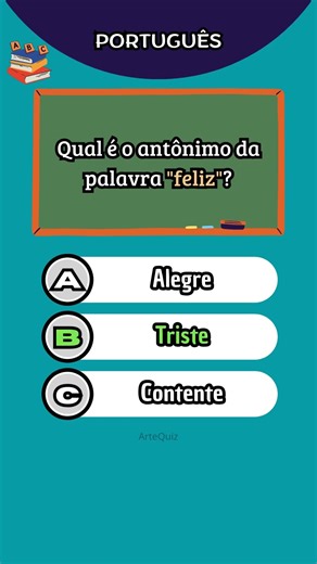 Desafio da Língua Portuguesa - Acerte se puder! #quiz #português #educação