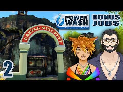Mini Golf Course! ~PowerWash Simulator: Bonus Jobs~ [2] (Co-op w/ Fyndir)