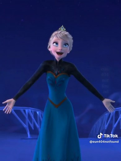 Elsa's Ice Castle: A Magical Frozen Scene