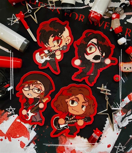 MCR Revenge Era Stickers 2.5in | My Chemical Romance - Etsy