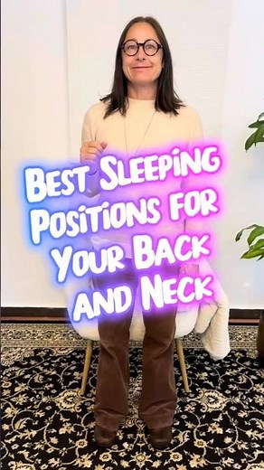 Best Sleeping Positions for Neck and Back Posture and Alignment