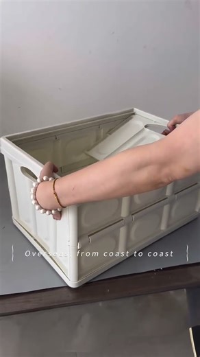 30L collapsible box from www.hsplastic.cn #outdoors #camping #beach #luggage