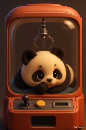 🐼My claw machine (14) - Jia Jia the Giant Panda (by vidu) #cute #doll #toys #cartoon #jiajia