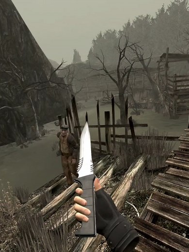 Ninja da faca e da Sniper em Resident Evil 4