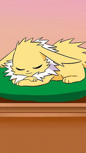 Petting Jolteon #pokemon #jolteon #eevee #eeveelution #cute #funny #adorable #nintendo #smartphone #phone