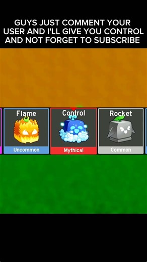 JUST SUBSCRIBE AND COMMENT #roblox #bloxfruits #gaming