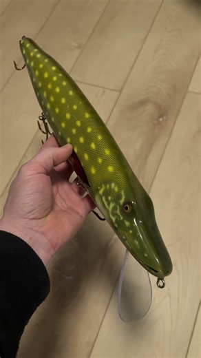 Pike trolling bait finished