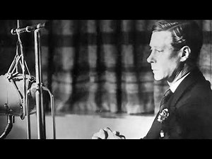HM King Edward VIII's Abdication Speech - 11th December 1936