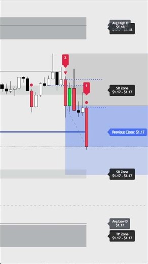 MVM indicator setup with SNR zones