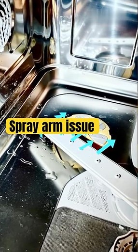 Dishwasher Weak Wash? Check This FIRST — Spray Arm Jets Blocked