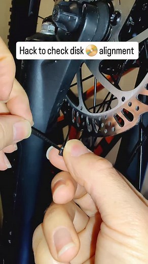 9.4K views | Hack to check disk  alignment #india #cyclingvlog #adventure #adventurecycling #indiacycling #solotravel #solocycling | Cycling Beast | Facebook