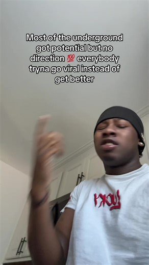 The truth hurt but it’s facts. I’d rather improve than chase the algorithm. #undergroundrap #realtalk #trapwave #glotrap #artistgrind