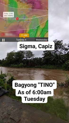 35K views · 448 reactions | Update: As of 6:00am Tuesday! Bagyong #Tino papasok na.! Keep safe everyone  #zedmotoventure #highlight #sigma #typhoon #Update | Zed MotoVenture | Facebook