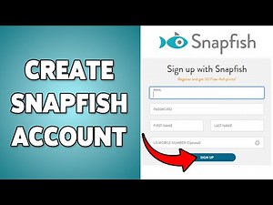 How To Create Snapfish Account | Register New Account On Snapfish 2026