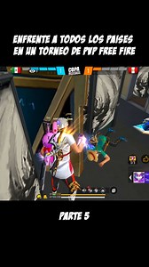 ENFRENTE a TODOS los PAISES en un TORNEO de PVP en FREE FIRE! parte 5 #freefire #alexgo | AlexGo