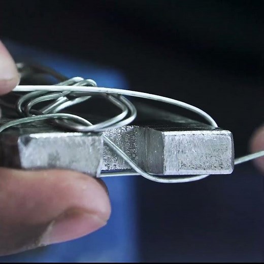 simple way to make your own chain from single wire string #diy #crafts #homemade