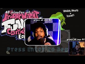 i watch coryxkenshin play fnf mods for 40 minutes.