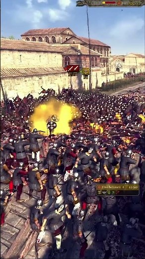 When The Romans Use Greek Fire in Total War...