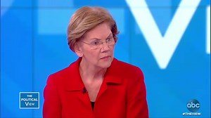 Warren joins 'The View' decrying Trump's actions abroad and at home