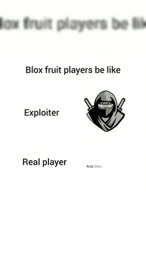 Blox Fruits Players vs Exploiters Be Like 💀🔥