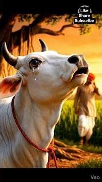 Cow and farmer story #ai #treding #viral #reels
