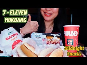 7-Eleven Mukbang/Midnight Snacks/Cj Pinoy Mukbanger