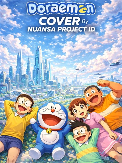Generasi 90an pasti tau lagu ini 😏 Kalau kamu hafal, berarti kita seumuran 🤭 Opening Doraemon Cover by Nuansa Project ID 🎶🔥 Nyanyi bareng di komentar ya! 👇 #creatorsearchinsights #foryou #doraemon #fyp #masukberanda