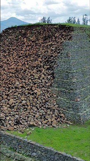 Partial Pyramid Collapse at the Ihuatzio Archaeological Site in Michoacán Mexico #historicaltidbits